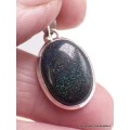 Pendentif en Opale Black Matrix oval Pendentifs pierres naturelles CWA123.1