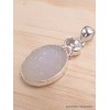 Pendentif en Quartz naturel druze Pendentifs pierres naturelles CWA124