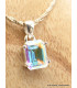 copy of Pendentif Topaze Mercury mystique rectangulaire Pendentifs pierres naturelles AW59-a