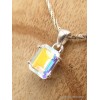 copy of Pendentif Topaze Mercury mystique rectangulaire Pendentifs pierres naturelles AW59-a