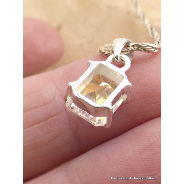 copy of Pendentif Topaze Mercury mystique rectangulaire Pendentifs pierres naturelles AW59-a