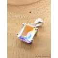 copy of Pendentif Topaze Mercury mystique rectangulaire Pendentifs pierres naturelles AW59-a