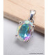 Pendentif Topaze Mercury ovale Bijoux en Topaze Mercury AW59-b