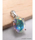 Pendentif Topaze Mercury ovale Bijoux en Topaze Mercury AW59-b