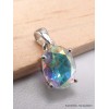 Pendentif Topaze Mercury ovale Bijoux en Topaze Mercury AW59-b