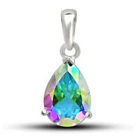 Pendentif Topaze Mercury forme goutte - Bijoux en Topaze Mercury