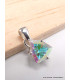 Pendentif Topaze Mercury taille trillion Bijoux en Topaze Mercury AW59.3