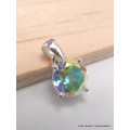 Pendentif Topaze Mercury facettée ronde Bijoux en Topaze Mercury AW59.4