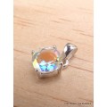 Pendentif Topaze Mercury facettée ronde Bijoux en Topaze Mercury AW59.4