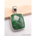 Petit Pendentif en Jade Maw Sit rectangulaire Pendentifs pierres naturelles AW58.5