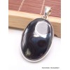 Bijou Pendentif en Malachite Noire Psilomélane Pendentifs pierres naturelles AW76.2