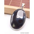 Bijou Pendentif en Malachite Noire Psilomélane Pendentifs pierres naturelles AW76.2