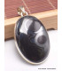 Bijou Pendentif en Malachite Noire Psilomélane Pendentifs pierres naturelles AW76.2