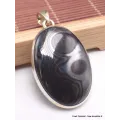 Bijou Pendentif en Malachite Noire Psilomélane - Pendentifs pierres naturelles