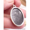 Bijou Pendentif en Malachite Noire Psilomélane Pendentifs pierres naturelles AW76.2