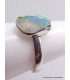 Bague Opale Ethiopienne brute polie Taille 54/55 Bagues pierres naturelles CWA126