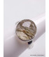 Bague Quartz rutile vert taille 58 Taille 58 CWA127