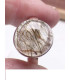 Bague Quartz rutile vert taille 58 Taille 58 CWA127