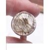 Bague Quartz rutile vert taille 58 Taille 58 CWA127