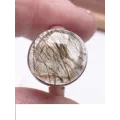 Bague Quartz rutile vert taille 58 - Taille 58