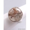 Bague Quartz rutile inclusions de Tourmaline taille 54 Bagues pierres naturelles CWA127.2
