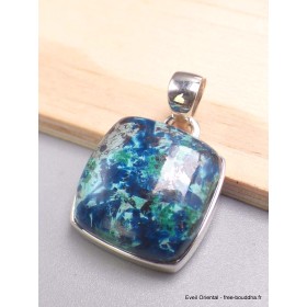 Pendentif carré en Shattuckite Bijoux en Shattuckite CWA128