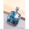 Pendentif carré en Shattuckite Pendentifs pierres naturelles CWA128