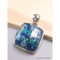 Pendentif carré en Shattuckite Pendentifs pierres naturelles CWA128