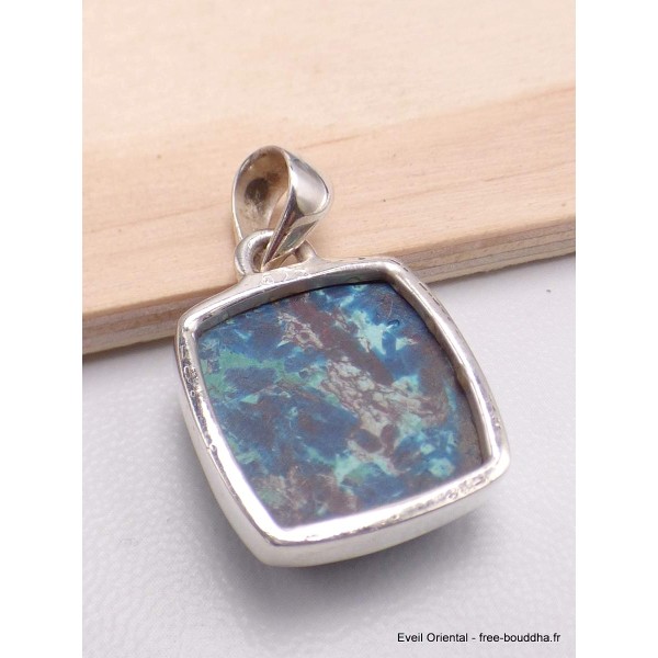 Pendentif carré en Shattuckite Pendentifs pierres naturelles CWA128