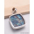 Pendentif carré en Shattuckite Pendentifs pierres naturelles CWA128