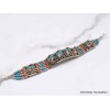 Bracelet tibétain traditionnel 4 pierres Bracelets tibétains bouddhistes BTT5