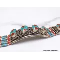 Bracelet tibétain traditionnel 4 pierres - Bracelets tibétains bouddhistes
