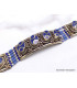 Bracelet tibétain couleur lapis lazuli-o Bracelets tibétains bouddhistes BTT8