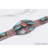 Bracelet népalais avec pierres fantaisie Bracelets tibétains bouddhistes BTT9