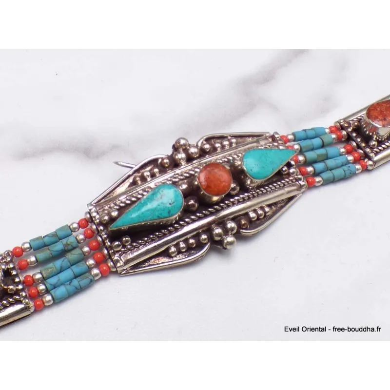 Bijou tibétain bracelet traditionnel - Bracelets tibétains bouddhistes
