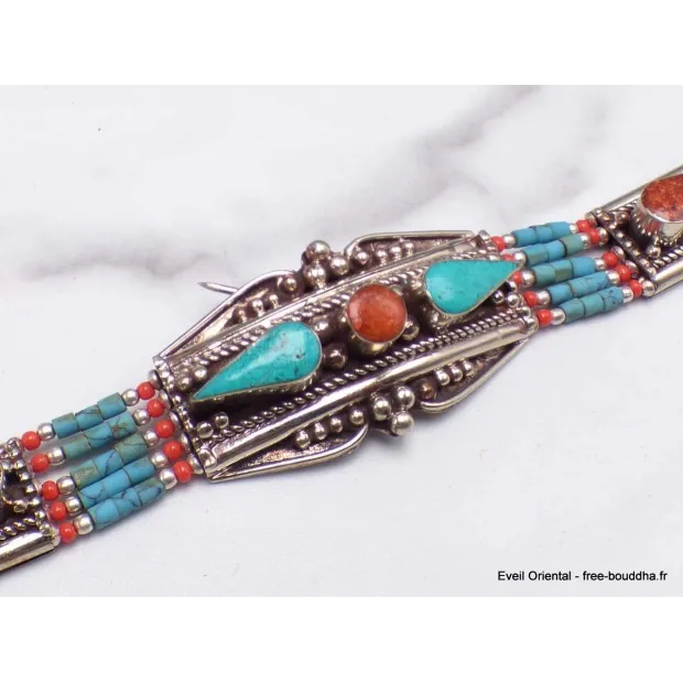 Bijou tibétain bracelet traditionnel - Bracelets tibétains bouddhistes