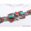 Bijou tibétain bracelet avec pierres fantaisie Bracelets tibétains bouddhistes BTT12