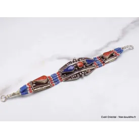 Authentique bracelet tibétain imitation pierres - Bracelets tibétains bouddhistes