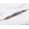 Authentique bracelet tibétain 4 pierres Bracelets tibétains bouddhistes BTT17