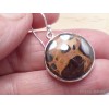 Boucles d'oreilles rondes en Bauxite Bijoux en Bauxite AW93