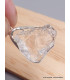 Quartz Lémurien pendentif asymétrique serti clos Pendentifs pierres naturelles CWA57.8