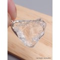 Quartz Lémurien pendentif asymétrique serti clos Pendentifs pierres naturelles CWA57.8