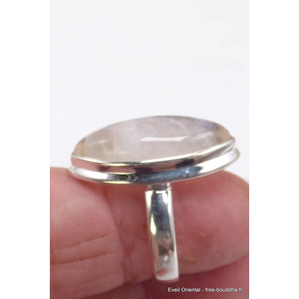 Bague marquise Péristérite taille 55 Bijoux en Pierre de lune CWA77.20