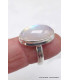 Bague ovale Péristérite grade A++ taille 59 Bijoux en Pierre de lune CWA77.22