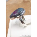 Bague en Rubis sur Cyanite forme goutte taille 57 Bijoux en Rubis sur Cyanite CWA118.7