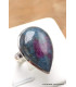 Bague en Rubis sur Cyanite forme goutte taille 57 Bijoux en Rubis sur Cyanite CWA118.7