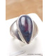 Bague chevalière en Rubis sur Cyanite taille 57 Bijoux en Rubis sur Cyanite CWA118.9