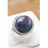 Bague asymétrique en Rubis sur Cyanite taille 56 Bijoux en Rubis sur Cyanite CWA118.10