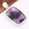 Pendentif rectangulaire Améthyste Etoilée Pendentifs pierres naturelles BK1.1