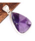 Pendentif goutte Améthyste Etoilée Pendentifs pierres naturelles BK1.2